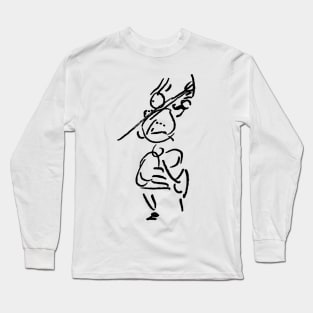 Fencing Dancer Long Sleeve T-Shirt